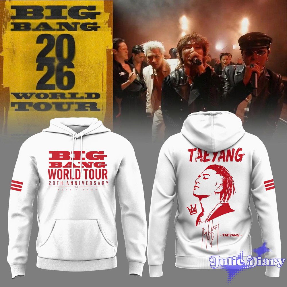 BIGBANG – 20th Anniversary World Tour Signature Hoodie BIGBANG – 20th Anniversary World Tour Signature Hoodie