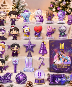 BTS Advent Calendar 2026 Purple Christmas