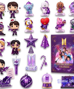 BTS Advent Calendar 2026 Purple Christmas