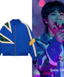 BTS Seokjin Arirang Tour Los Angeles Day 1 Bomber Jacket
