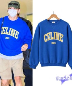 BTS Taehyung V Celine Paris Sweatshirt