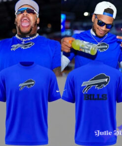 Buffalo Bills 2026 Logo Royal Blue T-Shirt Buffalo Bills 2026 Logo Royal Blue T-Shirt