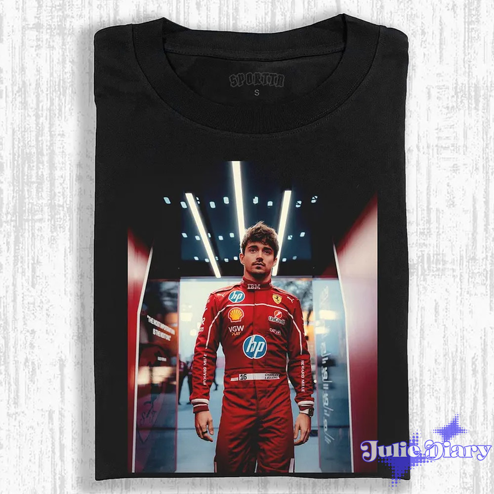 Charles Leclerc F1 T-Shirt Charles Leclerc F1 T-Shirt