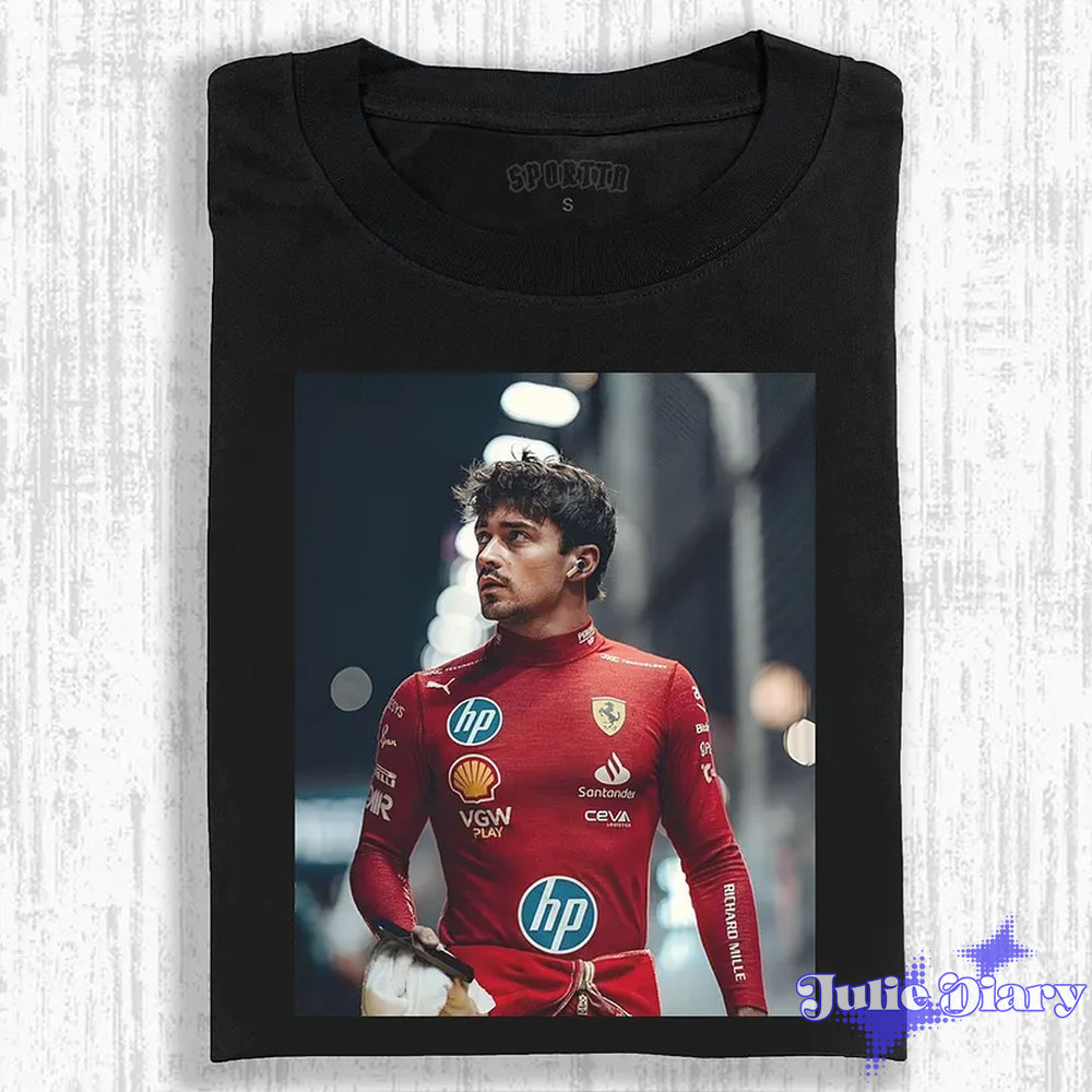 Charles Leclerc F1 T-Shirt Charles Leclerc F1 T-Shirt
