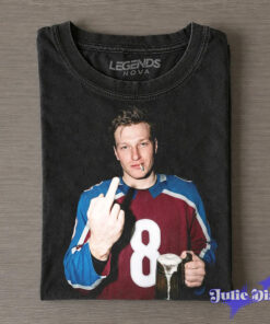 Colorado Avalanche Cale Makar Drunk & Smoke T-Shirt Colorado Avalanche Cale Makar Drunk & Smoke T-Shirt