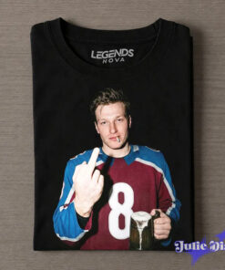 Colorado Avalanche Cale Makar Drunk & Smoke T-Shirt