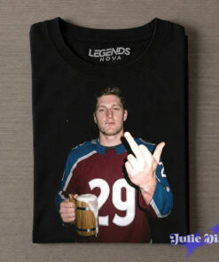 Colorado Avalanche Nathan MacKinnon Drunk & Smoke T-Shirt