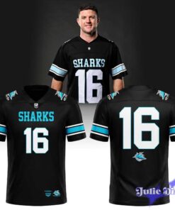 Cronulla Sharks Premiers 10th Anniversary Football Jersey