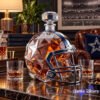 IT The Dancing Clown 3D Sculpted Crystal Whiskey Bottle IT The Dancing Clown 3D Sculpted Crystal Whiskey Bottle