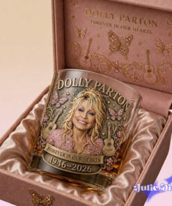 Dolly Parton Forever in Our Hearts Whiskey Glass