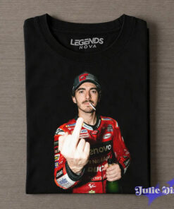 Francesco “Pecco” Bagnaia MotoGP Drunk & Smoke T-Shirt