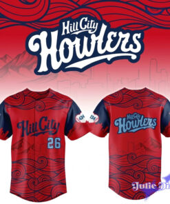 Hill City Howlers Mustaches for Kids 2026 Baseball Jersey