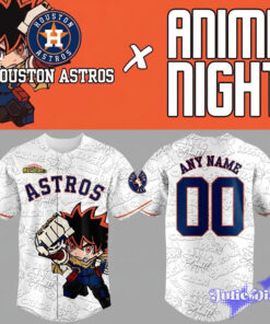 Houston Astros x Anime Night 2026 Personalized Baseball Jersey