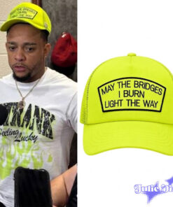 Ketel Marte May The Bridges I Burn Light The Way Hat Cap