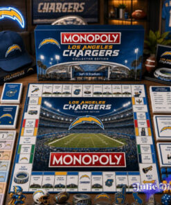 Los Angeles Chargers Monopoly Board Game