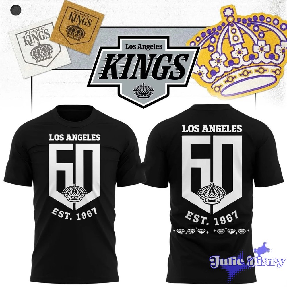 Los Angeles King 60th Anniversary Shirt Los Angeles King 60th Anniversary Shirt