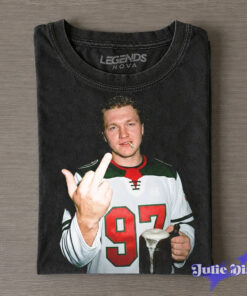 Minnesota Wild Kirill Kaprizov Drunk & Smoke T-Shirt Minnesota Wild Kirill Kaprizov Drunk & Smoke T-Shirt