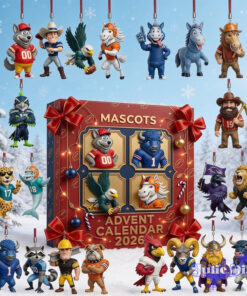 NFL National Football League Mascot Advent Calendar 2026