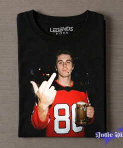 New Jersey Devils Jack Hughes Drunk & Smoke T-Shirt