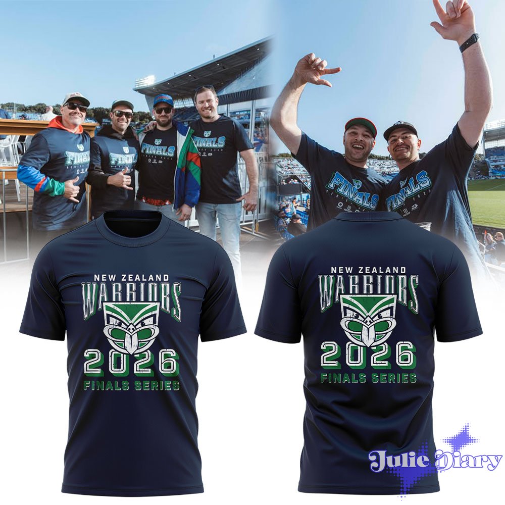 New Zealand Warriors Finals Fit Hoodie & Tee New Zealand Warriors Finals Fit Hoodie & Tee
