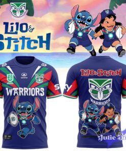 New Zealand Warriors Lilo & Stitch 2026 Hoodie & Tee
