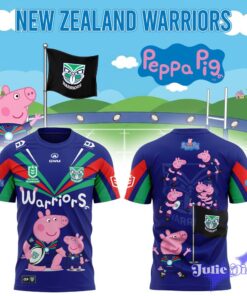 New Zealand Warriors Peppa Pig Hoodie & Tee