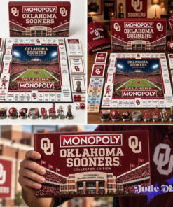 Oklahoma Sooners Monopoly Board Game