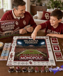 Oklahoma Sooners Monopoly Board Game