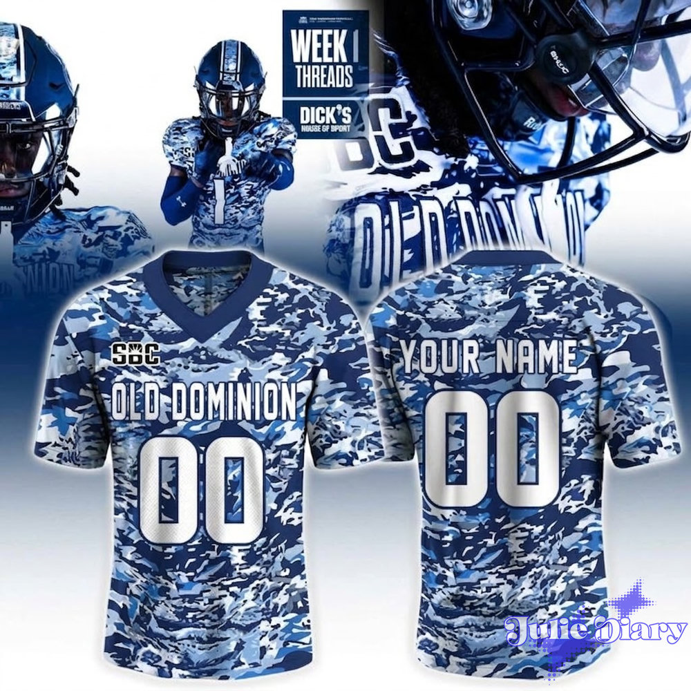 Old Dominion Monarchs 2026 College Football Jersey Old Dominion Monarchs 2026 College Football Jersey