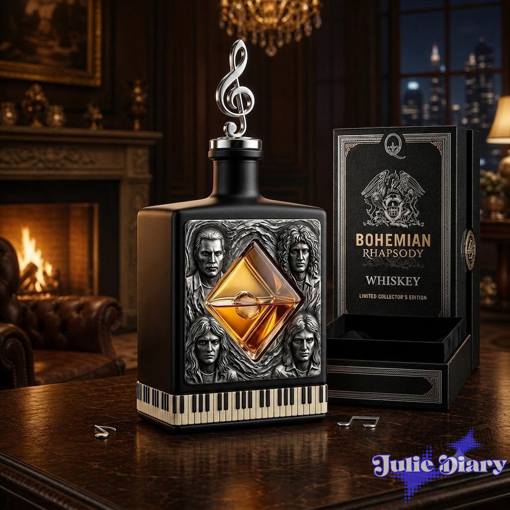 Queen Music Band Bohemian Rhapsody Collector’s Edition Whiskey Bottle Queen Music Band Bohemian Rhapsody Collector’s Edition Whiskey Bottle