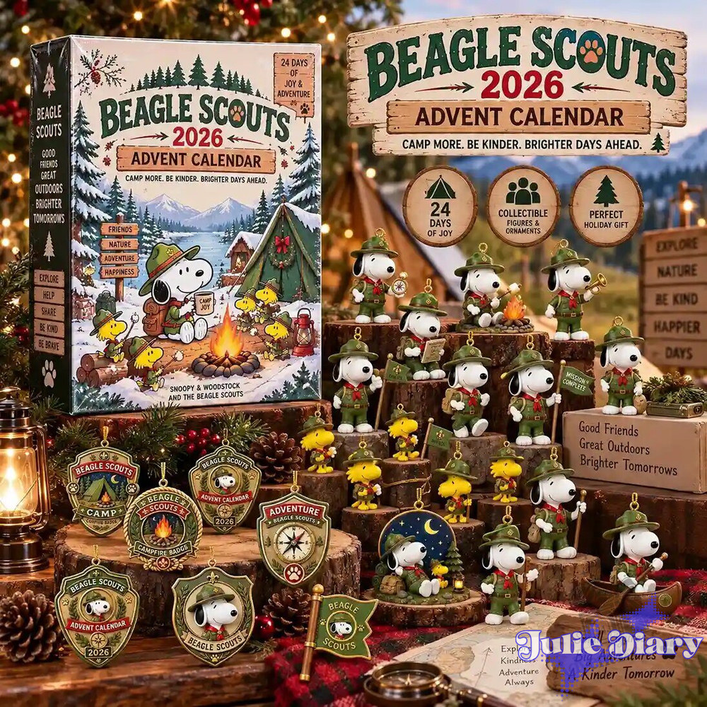 Snoopy Beagle Scout 2026 Advent Calendar Snoopy Beagle Scout 2026 Advent Calendar