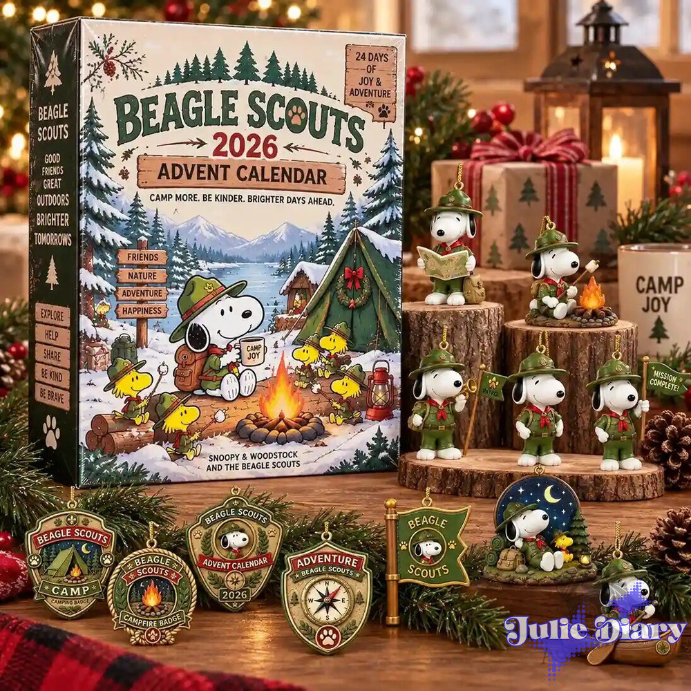 Snoopy Beagle Scout 2026 Advent Calendar Snoopy Beagle Scout 2026 Advent Calendar