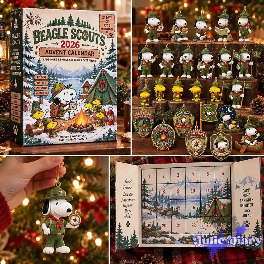 Snoopy Beagle Scout 2026 Advent Calendar Snoopy Beagle Scout 2026 Advent Calendar