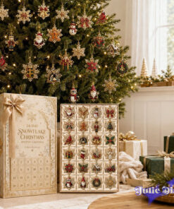 Snowflake Christmas Countdown Advent Calendar 2026