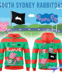 South Sydney Rabbitohs 2026 Peppa Pig Hoodie & Tee South Sydney Rabbitohs 2026 Peppa Pig Hoodie & Tee