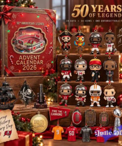 Tampa Bay Buccaneers 50th Anniversary Advent Calendar 2026