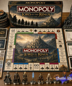 The Lord of the Rings Monopoly Board Game The Lord of the Rings Monopoly Board Game