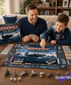 U.S. Navy Monopoly Board Game