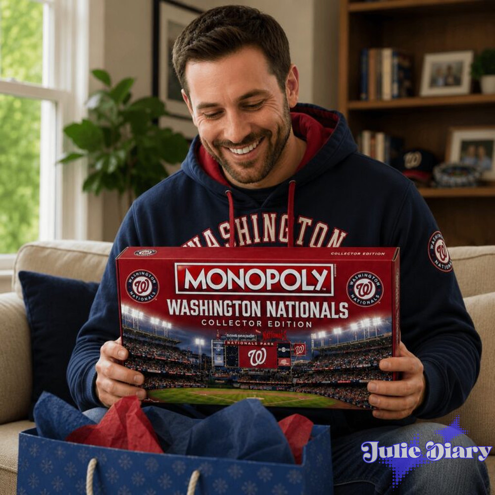 Washington Nationals Monopoly Board Game Washington Nationals Monopoly Board Game